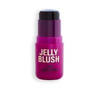 Revolution Beauty, Jelly Blush Stick Labios & Mejillas, Larga Duración, Construible con Ácido Hialurónico & Aloe, Vegano & Libre de Crueldad, Rojo Cereza