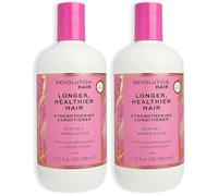 Revolution Beauty London Acondicionador, Hidrata y fortalece el cabello seco, Reduce la Rotura, Vegano y Sin Crueldad, 400ml (Paquete de 2)