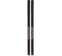 Revolution Beauty London Kohl Delineador de ojos negro (Paquete de 2)