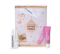 Revolution Beauty Peptide Power Set Labios & Pestañas, 2 Piezas para Labios Hidratados, Pestañas & Cejas Voluminosas, Vegano & Libre de Crueldad