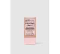 Revolution Pro, Gotas Bronceadoras Bright Light con Ácido Hialurónico, Acabado Besado por el Sol, Bronce Scorched, 23ml
