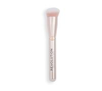 Revolution, Brocha Angulada para Base Create (R8), Brocha de Maquillaje para Mezclar y Esculpir Base Líquida o en Crema, Vegana y Libre de Crueldad Animal