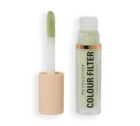 Revolution Colour Filter Correcting Concealer, Corrector de Color de Alta Cobertura Modulable con Acabado Mate Suave y Larga Duración, Vegano, Green, 4 g