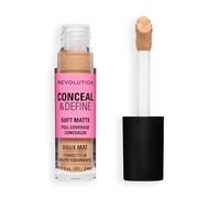 Revolution Conceal and Define Full Coverage Concealer, Corrector Ligero Acabado Mate, C8.2N, 3.4ml