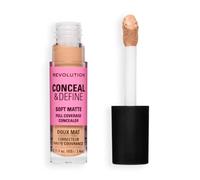 Revolution Conceal & Define Concealer, C5NW Claro | Cobertura Total, Acabado Mate para Ojeras, Rojeces e Imperfecciones, Vegano y Libre de Crueldad, 3,5ml