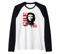 Revolution Ernesto Che Guevara Guerrilla Fighter Camiseta Manga Raglan