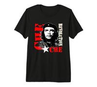 Revolution Ernesto Che Guevara Guerrilla Fighter Camiseta Premium