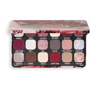 Revolution Forever Flawless Palette, Cherry Rebel Red, 18 Shades | Tonos de Maquillaje Pigmentados, Mates y Brillantes, Vegano y Libre de Crueldad, 220g