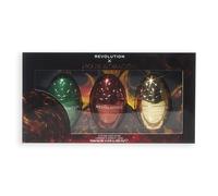 Revolution Beauty, House of Dragon x Revolution Dragon Egg - Juego de bálsamo para labios y mejillas, juego de maquillaje navideño, tintes y colores construibles, vegano y libre de crueldad animal