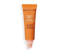 Revolution Juicy Peptide Lip Balm, Bálsamo Labial Hidratante con Péptidos, Escualano y Vitamina E, Vegano y Libre de Crueldad, 8ml, Peach Bellini Orange