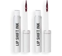 Revolution Lip Shift Ink Pelable - Lápiz-tinte de labios peel-off de larga duración, acabado mate, vegano y libre de crueldad, Espress-oh, 1,8 ml (Paquete de 2)