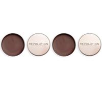 Revolution London Makeup Balm Glow Bálsamo Multiuso para Labios y Mejillas, Cobertura Modulable, Acabado Satinado, Sunkissed Nude, 32g (Paquete de 2)