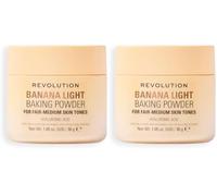 Revolution Loose Baking Powder, Banana Light (Paquete de 2)