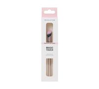 Revolution Magic Touch Concealer Brush, Brocha corrector para aplicación precisa, cerdas sintéticas, vegano