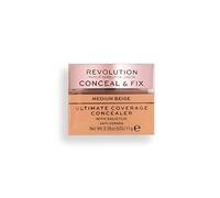 Revolution Ocultar y arreglar Corrector de cobertura definitiva MEDIUM BEIGE