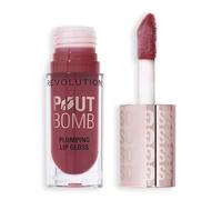 Revolution Pout Bomb Plumping Lip Gloss, Wild Mauve Warm-Toned Pink