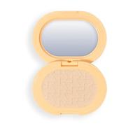 Revolution Powder Pops Instant Blur Setting Powder, Polvo Fijador Efecto Airbrush Inspirado en K-Beauty, Suaviza la Piel y Minimiza Poros, Vegano, Banana Light, 5 g