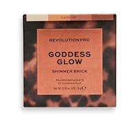 Revolution Pro - *Goddess Glow* - Iluminador y bronceador en polvo Shimmer Brick - Afterglow