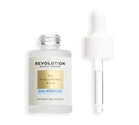 Revolution Pro Miracle 2% Hyaluronic Acid Serum, hidratación de larga duración, sérum hidratante ligero, combate la sequedad para un acabado luminoso, 30ml