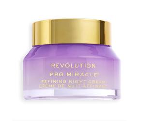 Revolution Pro Miracle Retinoid Refining Night Cream, Crema de Noche Nutritiva para una Piel Renovada y Radiante, 50 ml