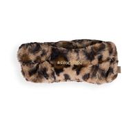 Revolution Pro Miracle Skincare Headband Leopard Print, Diadema cuidado facial estampado leopardo para limpieza & maquillaje
