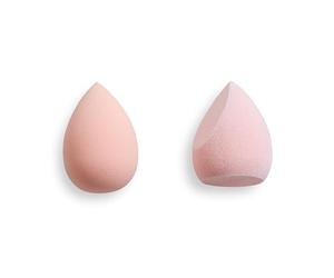 Revolution, Set de Esponjas para Base y Fijación Conceal & Fix, Dúo de Esponjas Suaves para Base o Fijación de Maquillaje, Vegano y Libre de Crueldad Animal