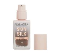 Makeup Revolution, Skin Silk Serum Foundation, Light to Medium Coverage, Contains Hyaluronic Acid, F15, 23ml