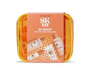 Revolution SKin, Be Bright Starter Kit, Set Iluminador de Cuidado de la Piel con Limpiador, Tónico, Sérum e Hidratante, Vegano y Libre de Crueldad, 4 Productos