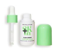 Revolution skin, clear canvas clarifying serum, sérum purificante con