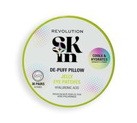 REVOLUTION, Parches Para Ojos Con Hidrogel Y Ácido Hialurónico Revolution Skin De-puff Pillow, Mujer, Blanco lechoso, Talla: FASUL