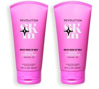 Revolution SKin, Makeup Mellow Soothing Cleansing Balm, Bálsamo Calmante para Desmaquillar, Ideal para Maquillaje Resistente al Agua, Vegano y Libre de Crueldad, 150ml (Paquete de 2)
