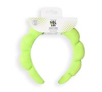Revolution Skin Padded Headband Green, Diadema acolchada verde para limpieza facial & maquillaje