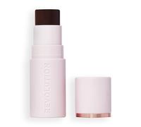 Revolution Skin Silk Bronzer Stick, Deep Mocha | Color Modulable para Mejillas, Ojos y Labios, Fórmula Crema a Polvo, Vegano y Libre de Crueldad, 4,5g