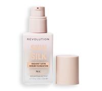 Revolution Skin Silk Serum Foundation, F0.5C Tonos de Piel Claros | Cobertura Modulable, con Ácido Hialurónico Hidratante para un Acabado Natural, Vegano y Libre de Crueldad, 23ml