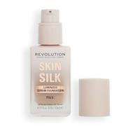 Revolution Skin Silk Serum Foundation, F10.5C Medio-Bronceado | Cobertura Modulable, con Ácido Hialurónico Hidratante para un Acabado Natural, Vegano y Libre de Crueldad, 23ml