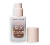Revolution Skin Silk Serum Foundation, F16NW Dark Skin Tones | Cobertura Modulable, con Ácido Hialurónico Hidratante para un Acabado Natural, Vegano y Libre de Crueldad, 23ml