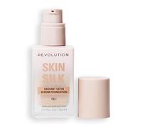 Revolution Skin Silk Serum Foundation, F3N Tonos de Piel Claros | Cobertura Modulable, con Ácido Hialurónico Hidratante para un Acabado Natural, Vegano y Libre de Crueldad, 23ml