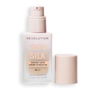 Revolution Skin Silk Serum Foundation, F5NW Tonos de Piel Claros | Cobertura Modulable, con Ácido Hialurónico Hidratante para un Acabado Natural, Vegano y Libre de Crueldad, 23ml