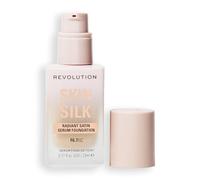 Revolution Skin Silk Serum Foundation, F6.7NC Tonos de Piel Claros | Cobertura Modulable, con Ácido Hialurónico Hidratante para un Acabado Natural, Vegano y Libre de Crueldad, 23ml