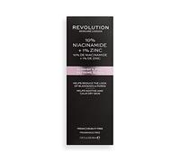 Revolution Skincare London, 10% Niacinamida y 1% Zinc Sérum para las imperfecciones y los poros, SUPER TAMAÑO, 60ml