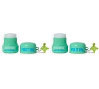 Revolution Skincare Pout Pal Kiss Stick, Bálsamo Labial Hidratante con Manteca de Karité, Escualano & Vitamina E, Vegano & Libre de Crueldad, Menta, 9g (Paquete de 2)