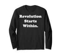Revolution Starts Within Empowerment Message Manga Larga