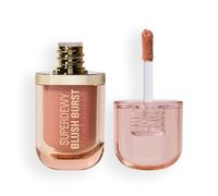 Revolution Superdewy Liquid Blush Burst - Rubor líquido de cobertura buildable para mejillas, fórmula sérum con péptidos y ácido hialurónico, vegano - Pink Fizz Soft Pink - 4,2 ml