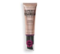 Revolution, Superfix Grip Primer, Prebase Hidratante y Suavizante para un Maquillaje Duradero, Fórmula en Gel, Vegano y Libre de Crueldad, 24ml