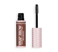 Revolution Wrap Brow Tubing Tinted Eyebrow Gel, Marrón Medio Cálido