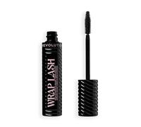 Revolution Wrap Lash, máscara tubing, resistente a manchas, resistente al agua, para longitud y volumen, vegano y cruelty-free, Ultra Black, 8.5ml