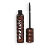 Revolution Wrap Lash Tubing Mascara, Marrón | Antimanchas y Resistente al Agua para Longitud y Volumen, Vegano y Libre de Crueldad, 8,5ml