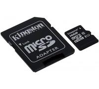RevolutionLine - Kingston SDCS/16GB con Adaptador SD - MicroSD Canvas Select velocidades de UHS-I Clase 10 de hasta 80 MB/s Lectura - Ideal para filmar y Tomar Fotos en Alta definición