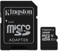 RevolutionLine - Kingston SDCS/32GB con Adaptador SD - MicroSD Canvas Select velocidades de UHS-I Clase 10 de hasta 80 MB/s Lectura - Ideal para filmar y Tomar Fotos en Alta definición