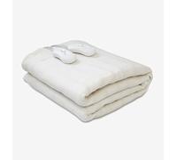 RevolutionLine - Manta eléctrica Doble 160X140 | Manta calefactora para Cama de Matrimonio 2 x 60W | Manta térmica Grande con protección contra Calentamiento | Varios Niveles de Temperatura | Lavable